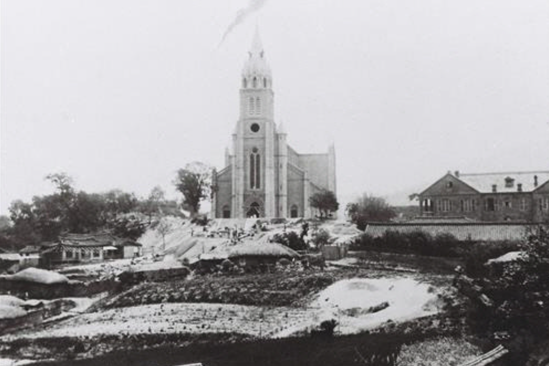 1898년 명동성당 축성 직후의 모습 ⓒ명동성당