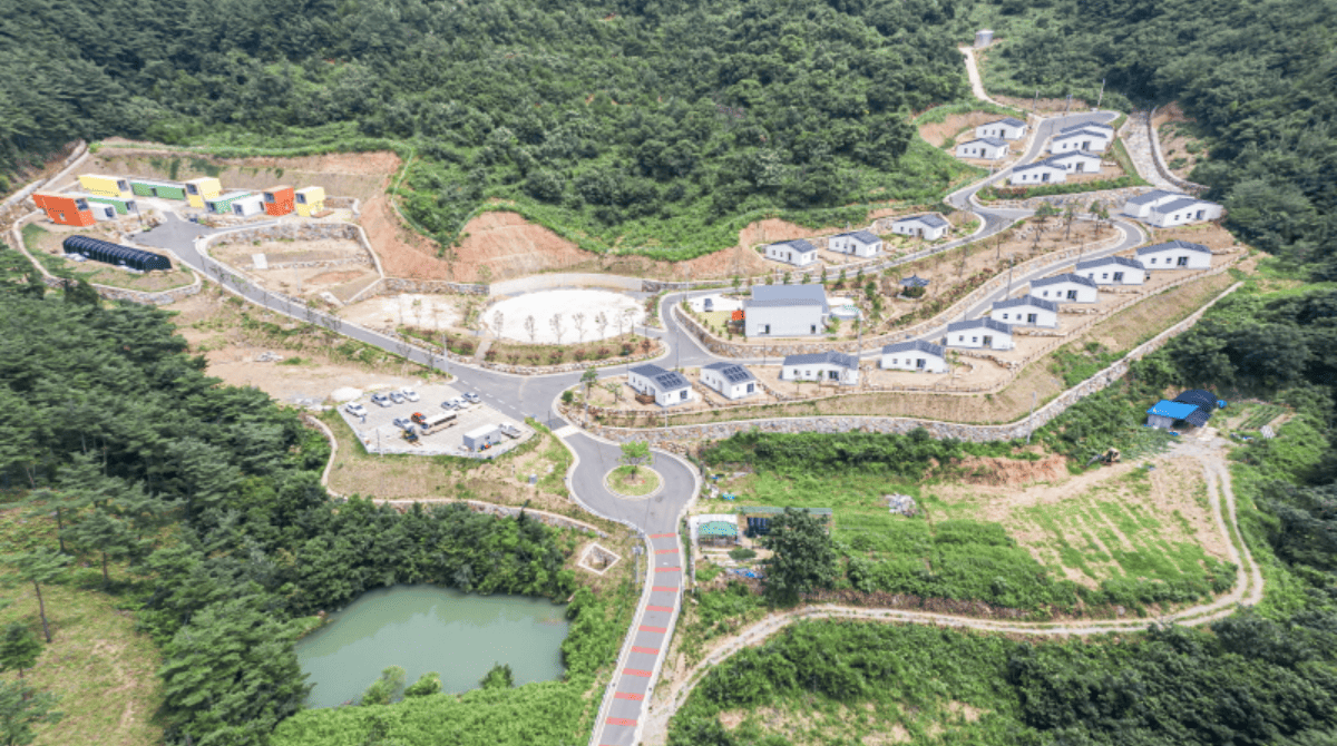 극단 큰들의 ‘산청마당극마을’ 전경 ⓒ극단 큰들