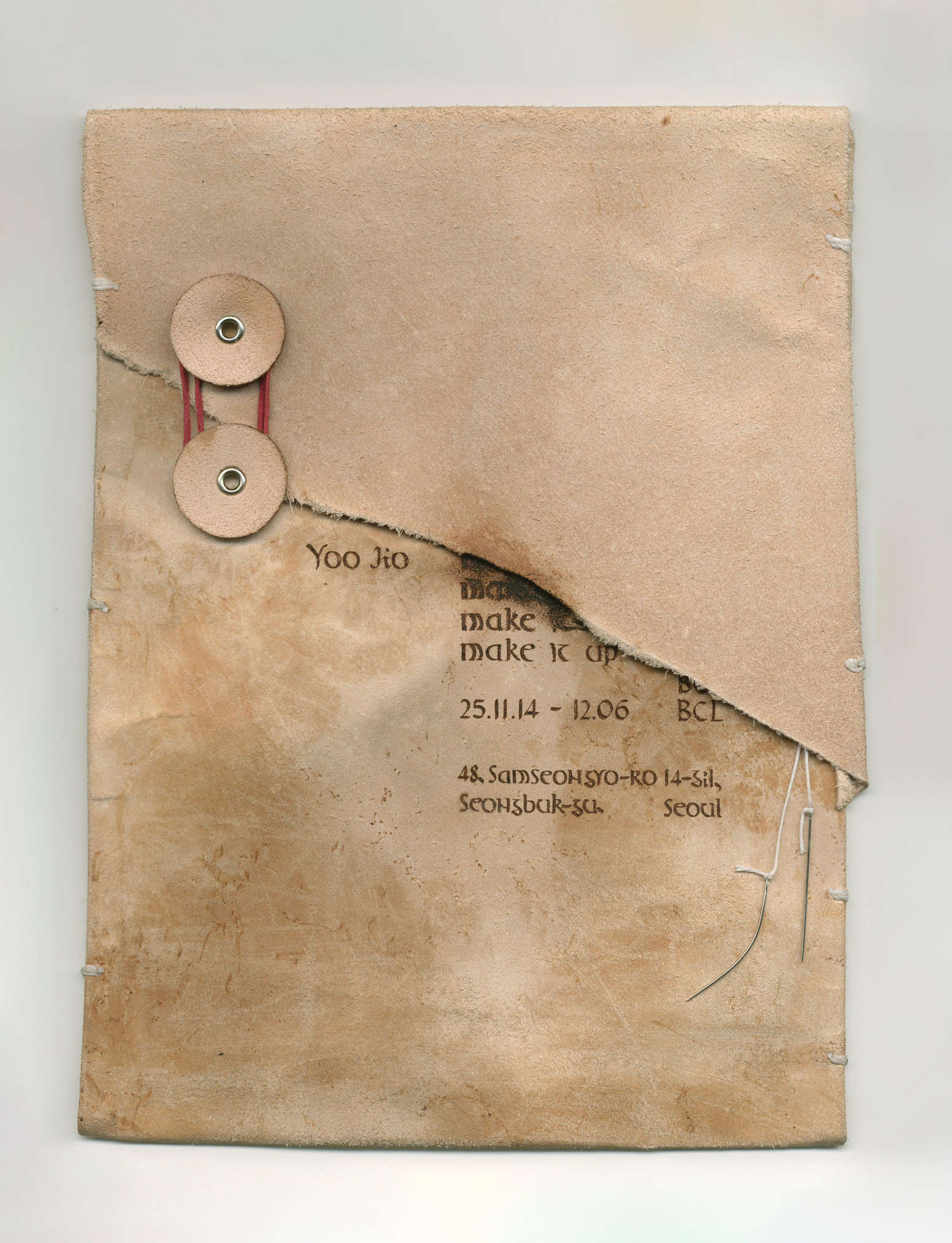 유지오 개인전 《Make it up》 이미지