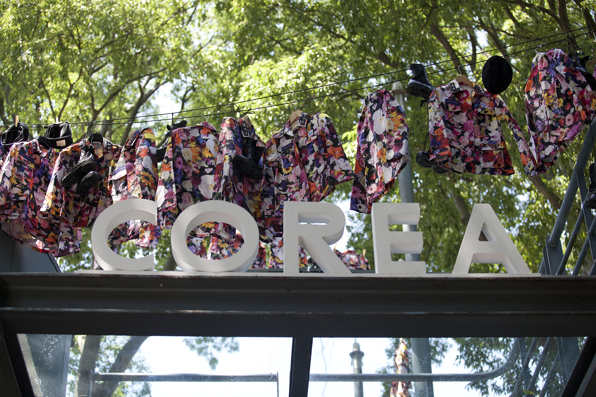 Exhibition view of the Korean Pavilion at the 54th Venice
                  Biennale. Courtesy of ARKO Arts Archive, Arts Council Korea