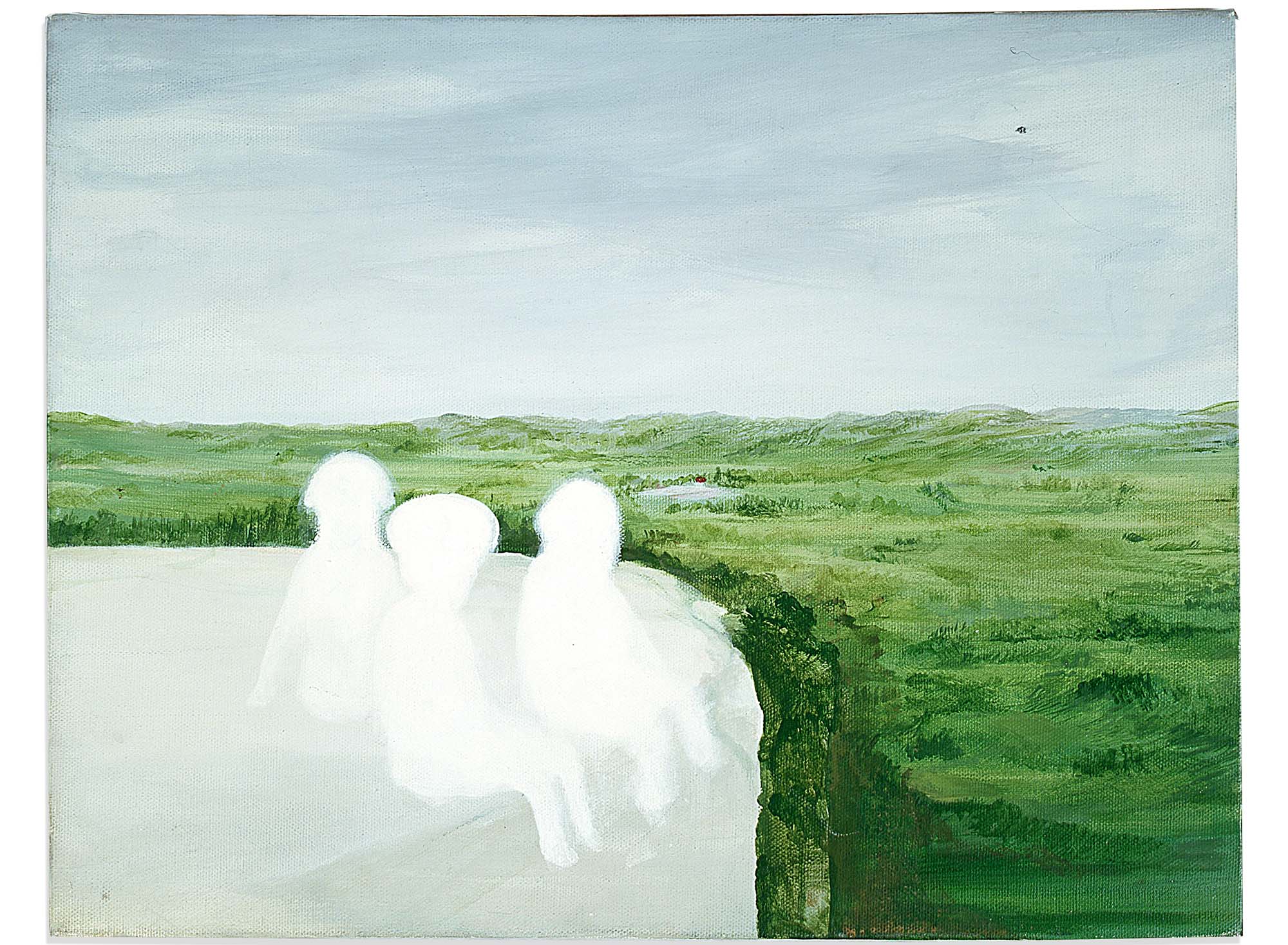 박세진, 〈풍경 1993-2002〉, 1993-2002, 캔버스에 아크릴, 32 ×
                  41 cm. 작가 제공. 사진: 박홍순.